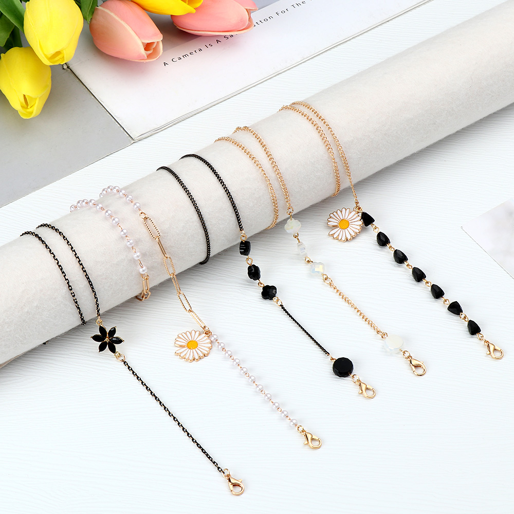 Sunglass Retainer Cord - Fashion Women Anti-Lost Glasses Chain Sunglasses