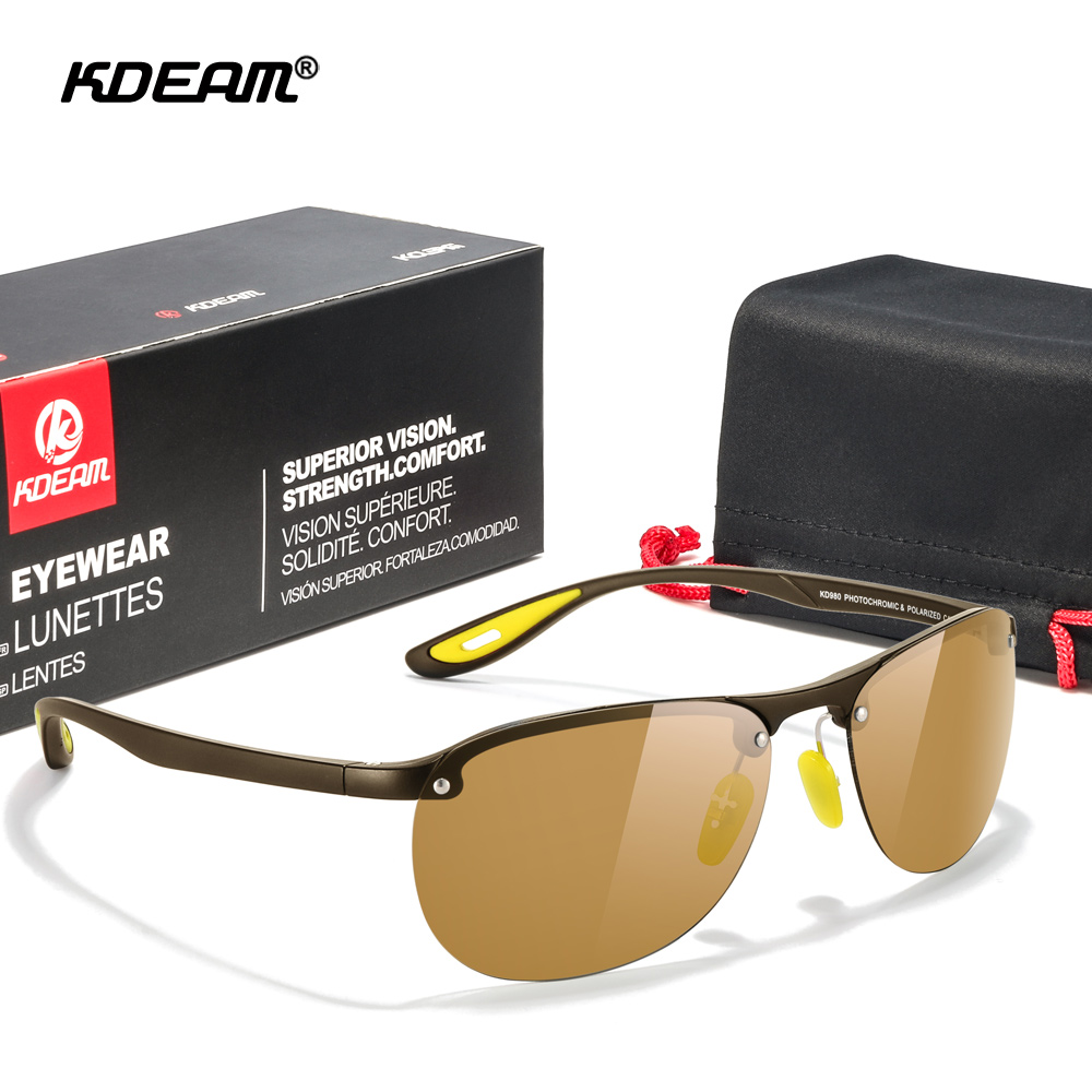 Sunglasses Aviator Polarized - KDEAM Ultra Light Men's Polarized Sunglasses