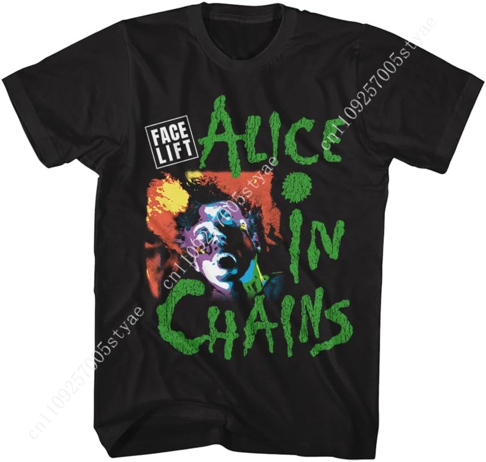 Tee Graphic Print - Alice in Chains Facelift Tour '91