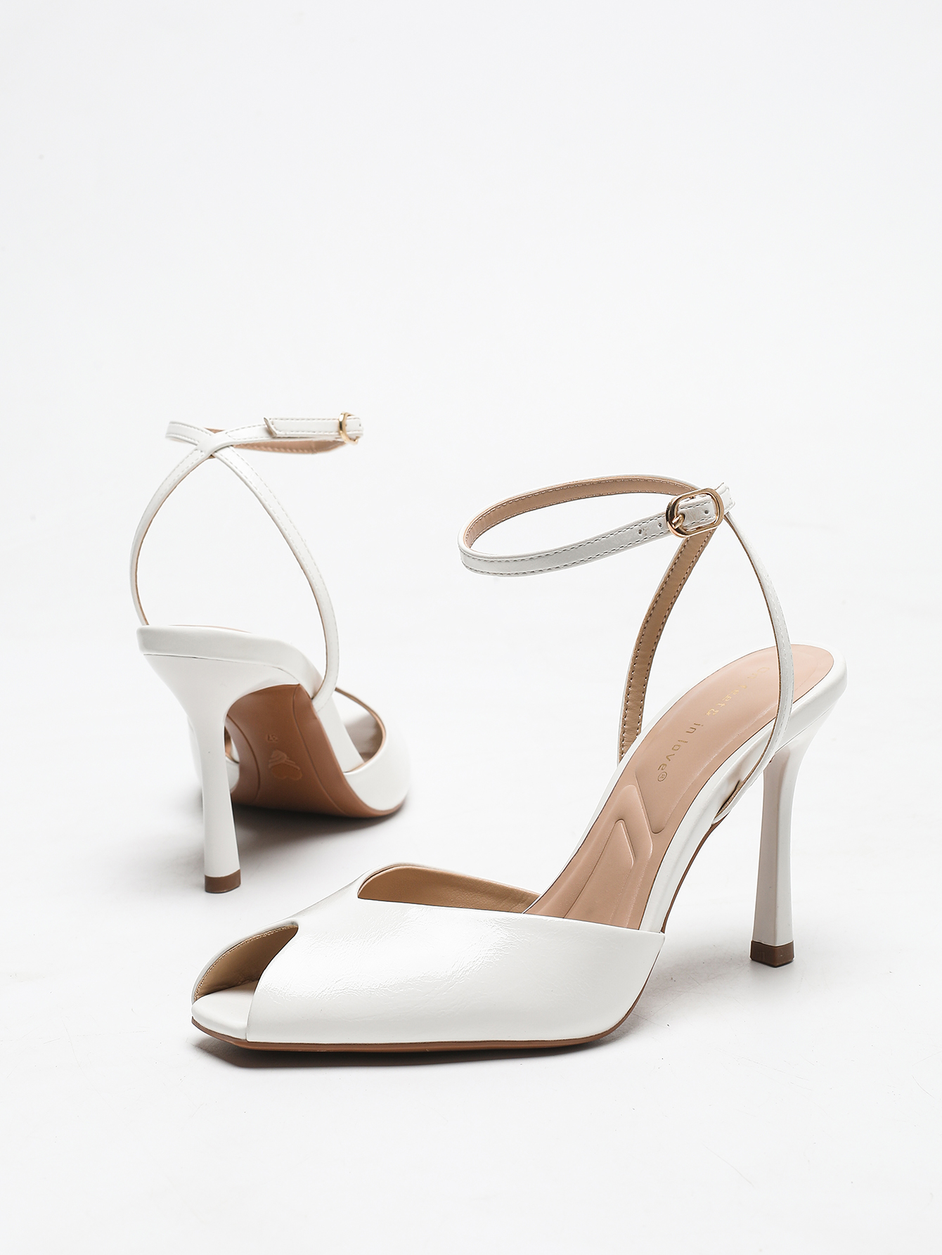Chic Square-Toe Leather Peep-T – Casual Sandal Leather Bewertung und Preis
