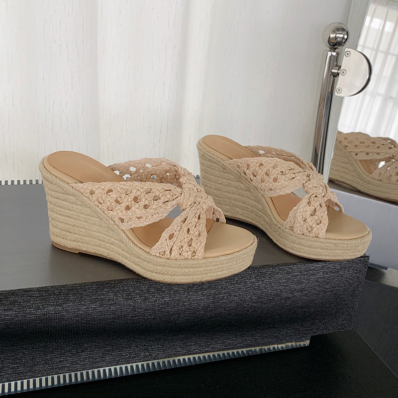 MKKHOU Women Woven Straw Wedge – Espadrille Slip On Bewertung und Preis