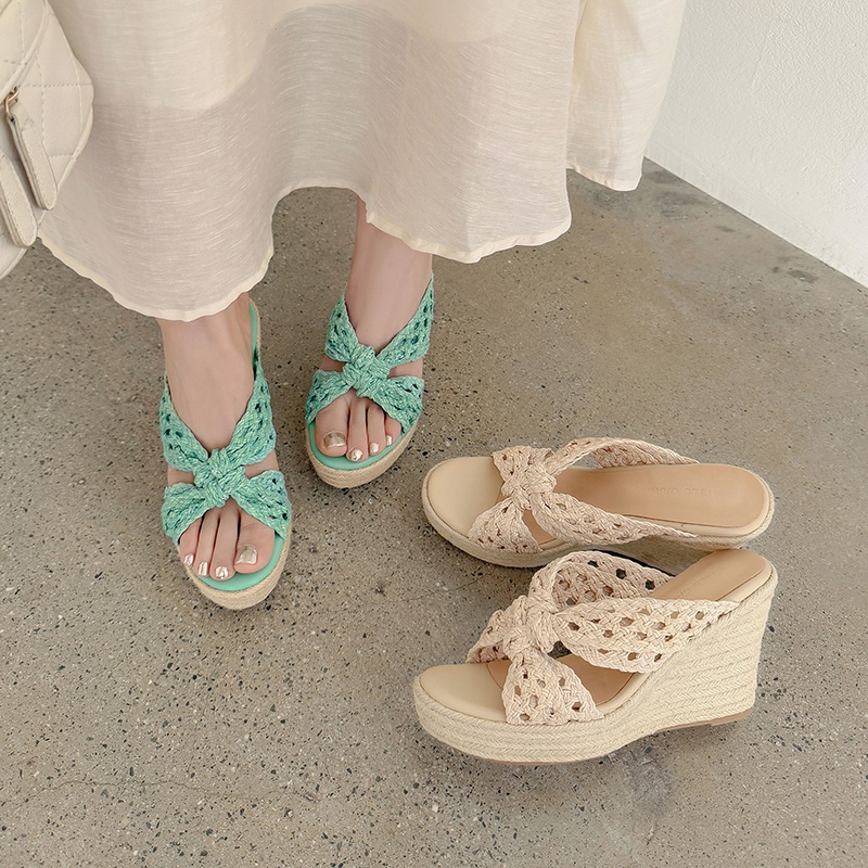 MKKHOU Women Woven Straw Wedge – Espadrille Slip On Bewertung und Preis