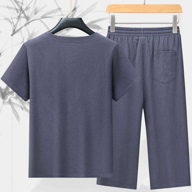 High-quality fashionable men's – Short Linen Drawstring Bewertung und Preis