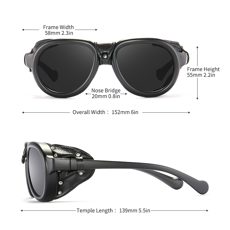 KDEAM Pilot Sunglasses Steampu – Sunglasses Aviator Polarized Bewertung und Preis