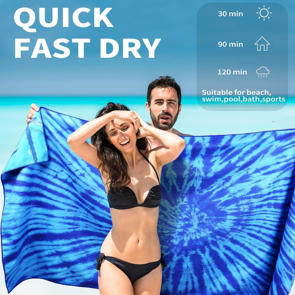 Lightweight Oversized 71x32 Be – Beach Towel Large Bewertung und Preis
