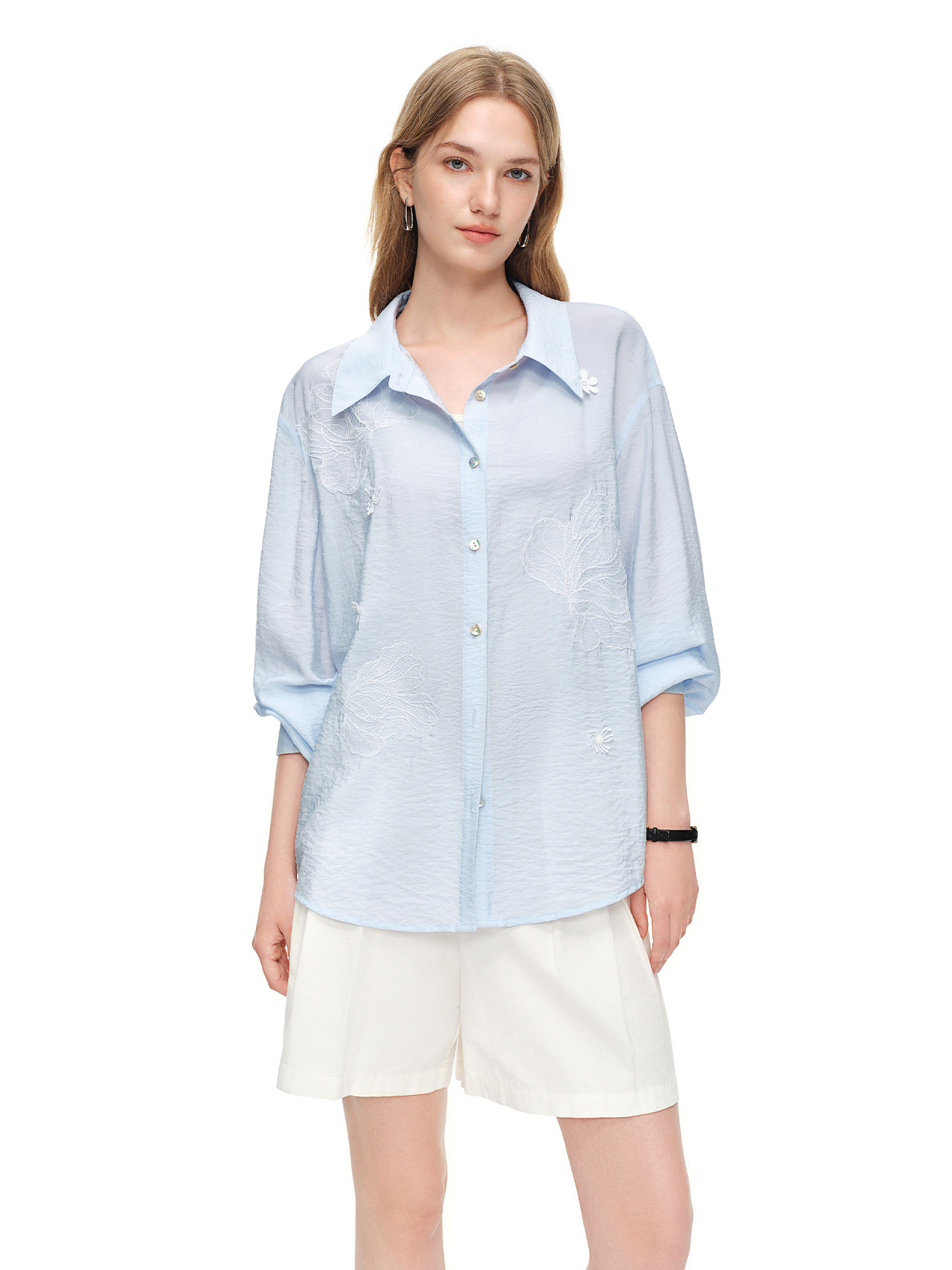 DUSHU 2026 Summer Women's Ligh – Resort Shirt Floral Bewertung und Preis
