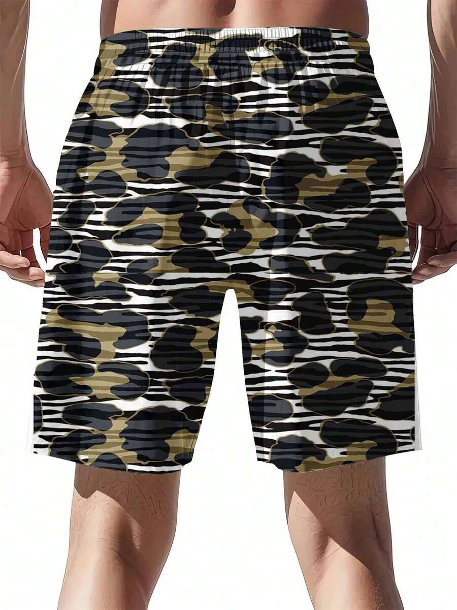 Mens Camouflage Print Swim Tru – Swim Trunk Quick Dry Bewertung und Preis