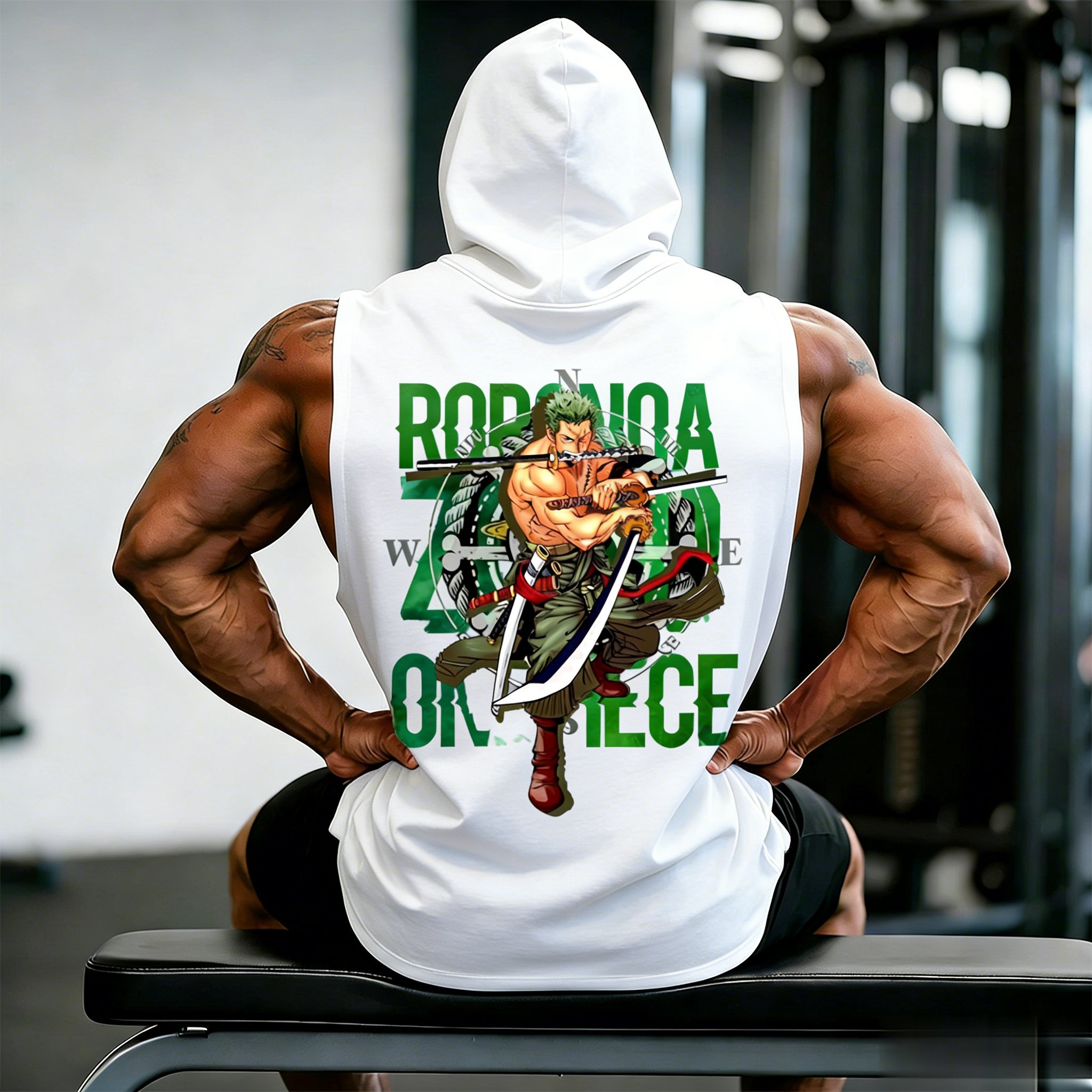 One Piece Zoro Roronoa Anime W – Tank Top Muscle Bewertung und Preis