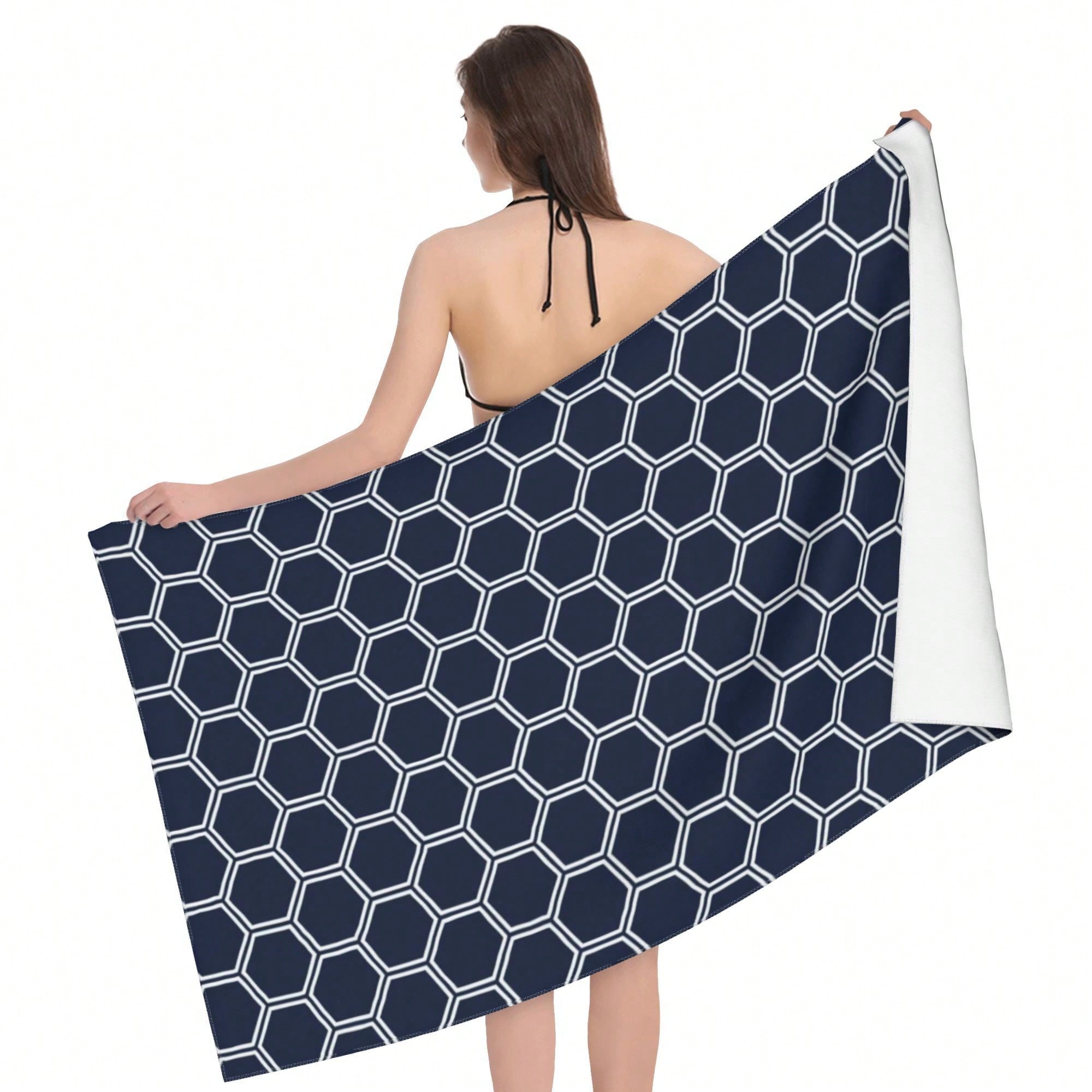 Geometric Pattern Cla1ssic StY – Beach Towel Large Bewertung und Preis