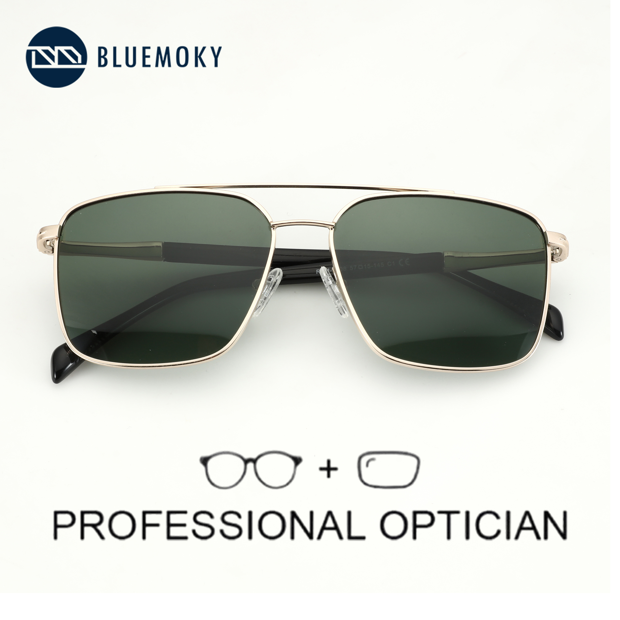 BLUEMOKY L Size Fashion Metal  – Sunglasses Aviator Polarized Bewertung und Preis