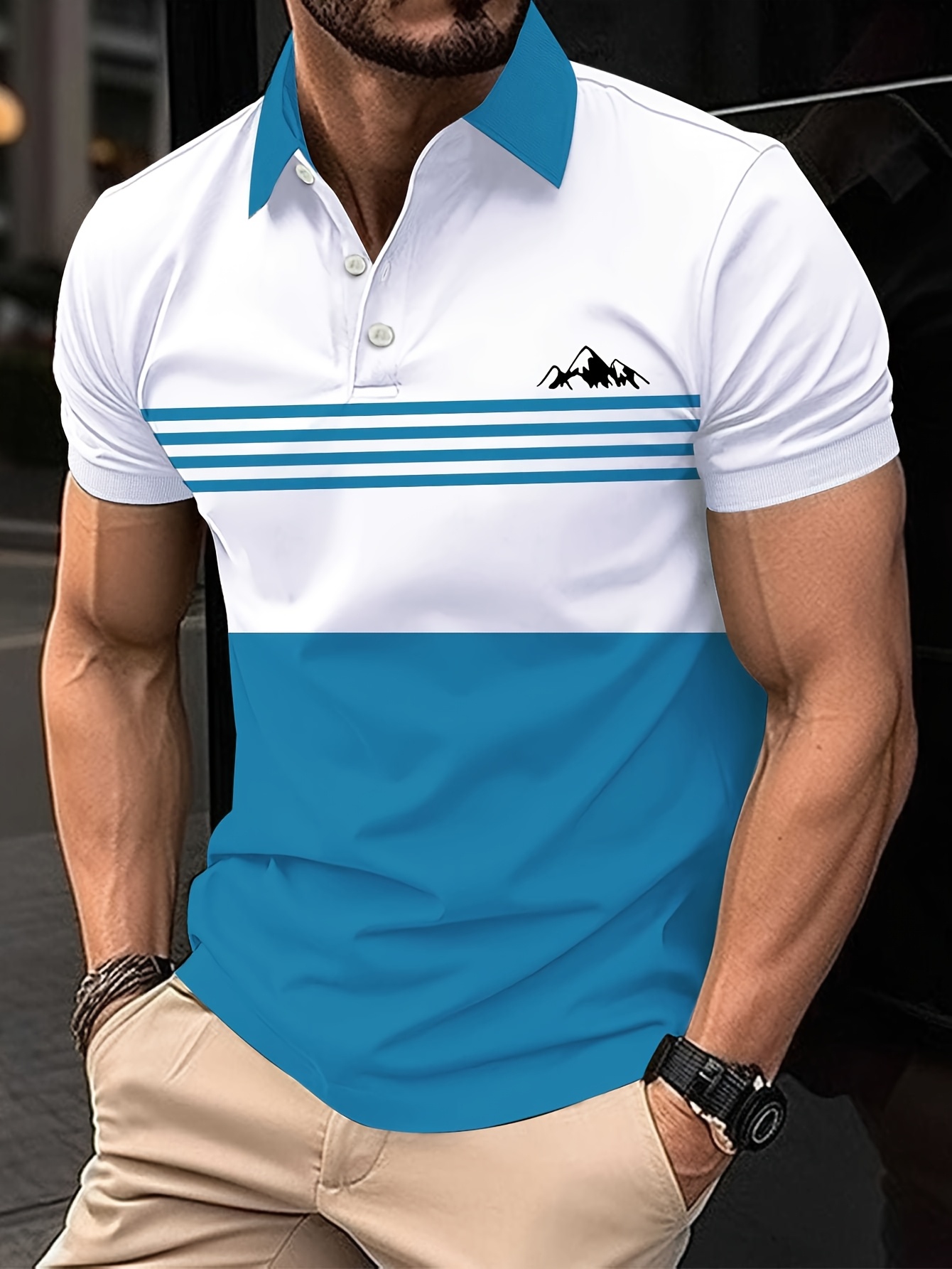 2026 Summer Men's Button-down  – Polo Shirt Pique Bewertung und Preis