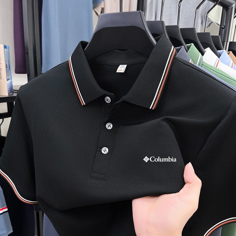 Summer men's new lapel short s – Polo Shirt Pique Bewertung und Preis