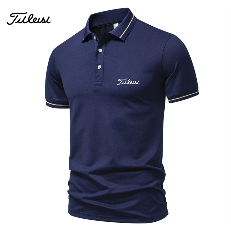 2026 new men's casual and fash – Polo Shirt Pique Bewertung und Preis
