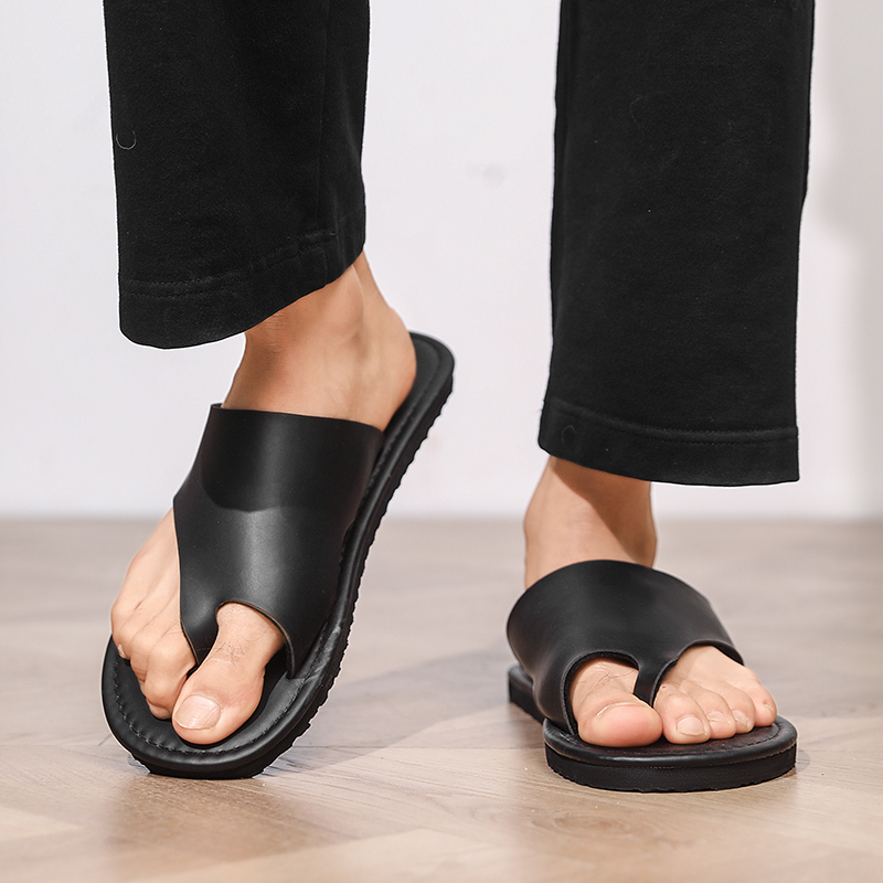 High Quality Mens Slippers Fas – Flip Flop Leather Men Bewertung und Preis