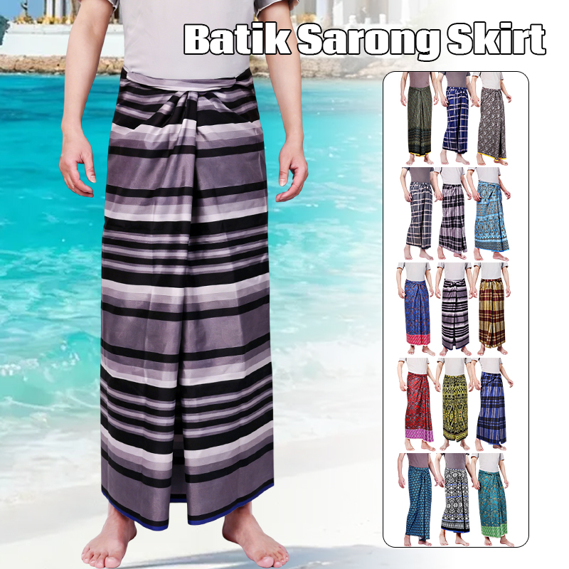 Batik Print Beach Sarong Wrap  – Sarong Men Wrap Bewertung und Preis