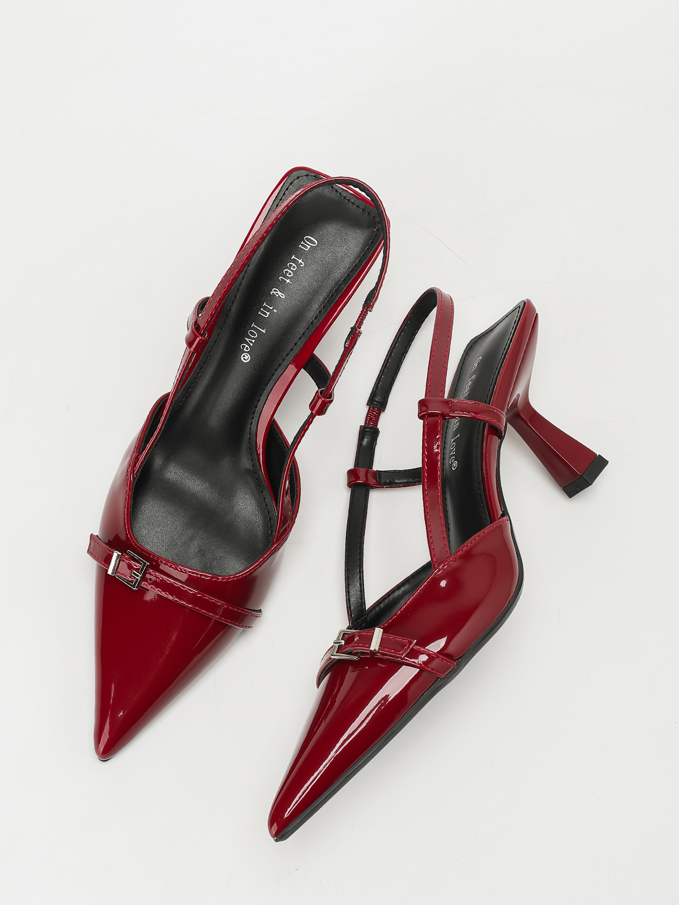 Women's Patent Leather Pointed – Casual Sandal Leather Bewertung und Preis