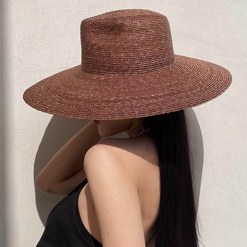 Large Brim Panama Straw Hat Fo – Bucket Hat Straw Bewertung und Preis