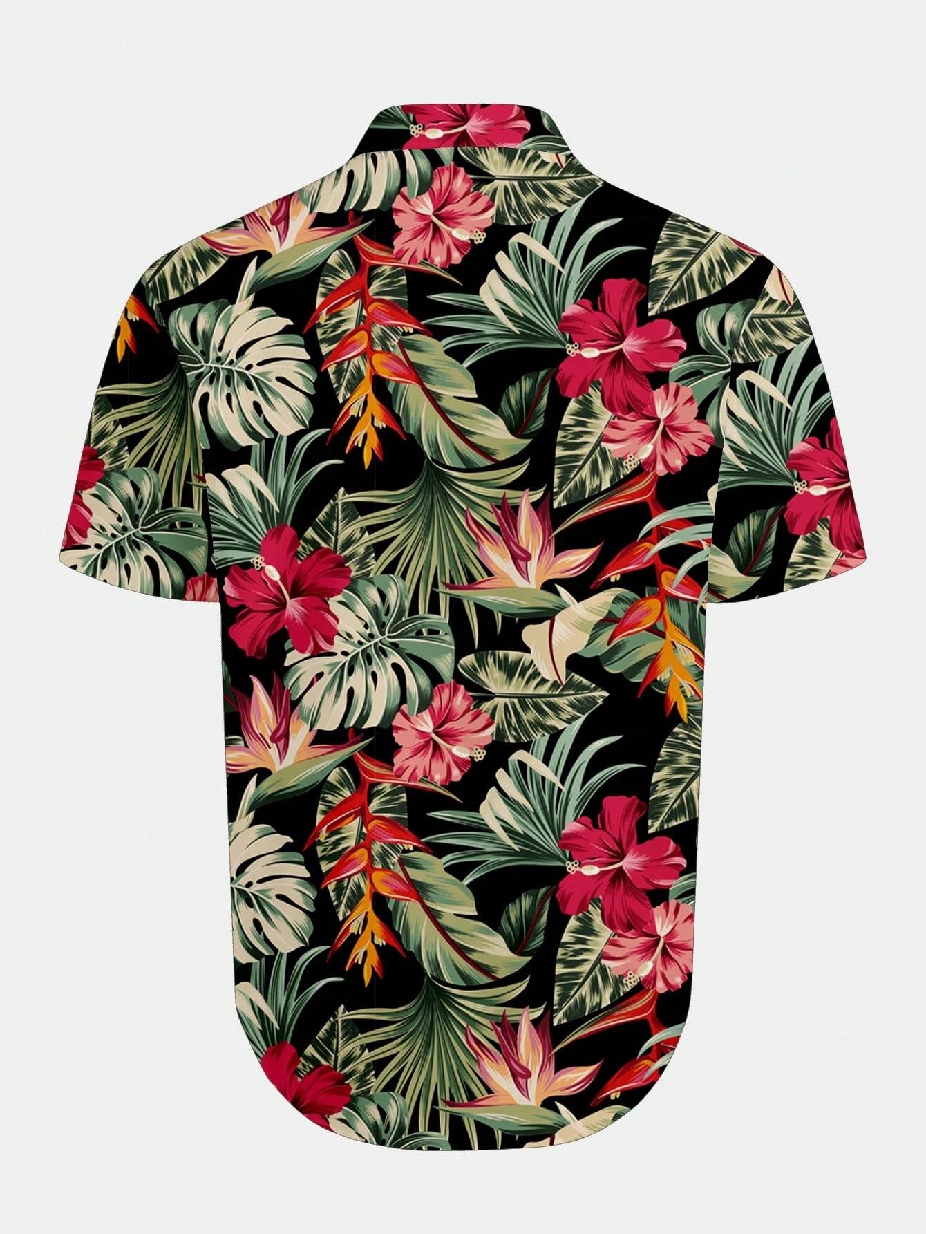 Casual Hawaiian Shirt Men Trop – Resort Shirt Floral Bewertung und Preis
