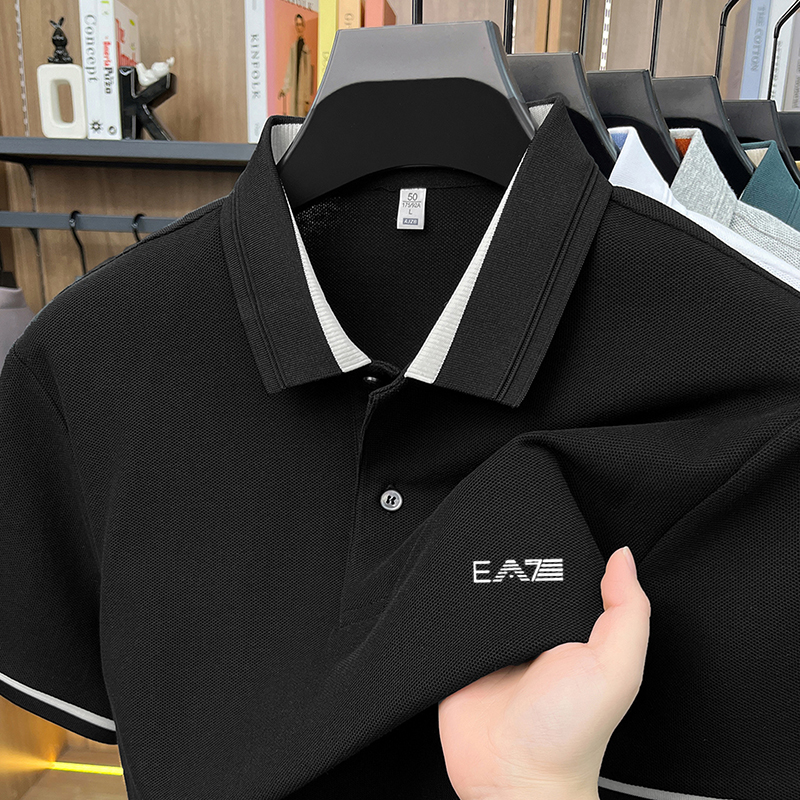Luxury brand men's short sleev – Polo Shirt Pique Bewertung und Preis