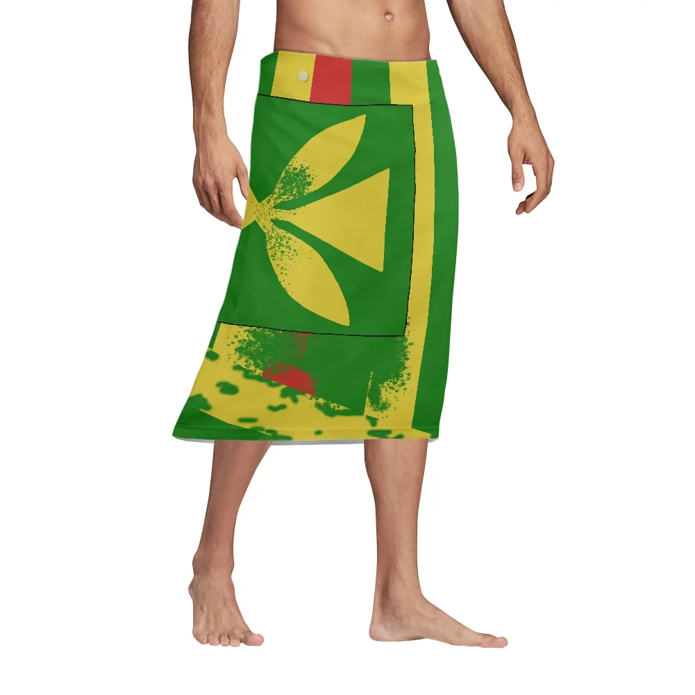 Polynesian Tribal Tattoo Print – Sarong Men Wrap Bewertung und Preis