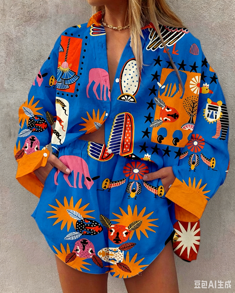 Hawaii Summer Fashion Long Sle – Resort Shirt Floral Bewertung und Preis