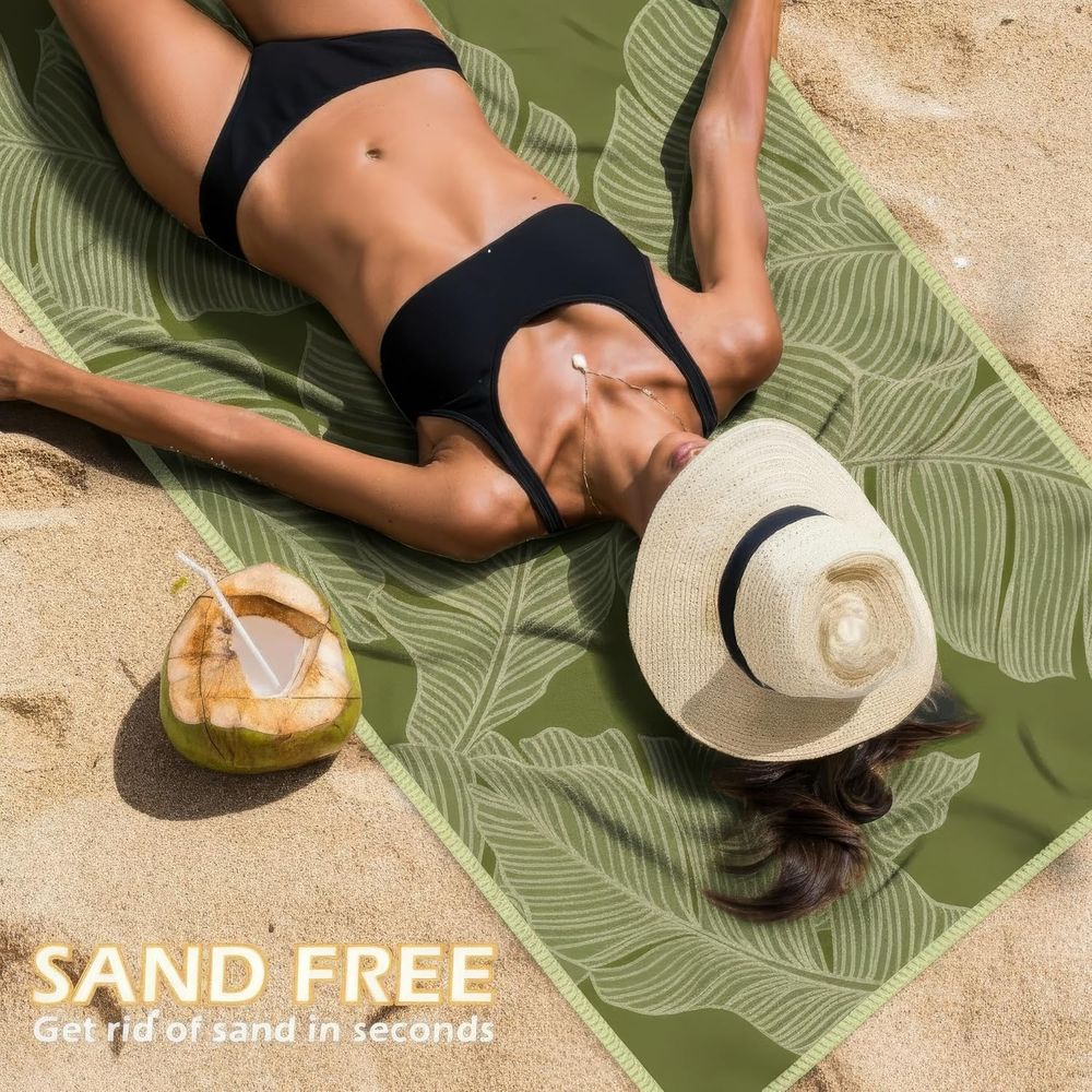 Large Quick-Dry Sand-Free Beac – Beach Towel Large Bewertung und Preis