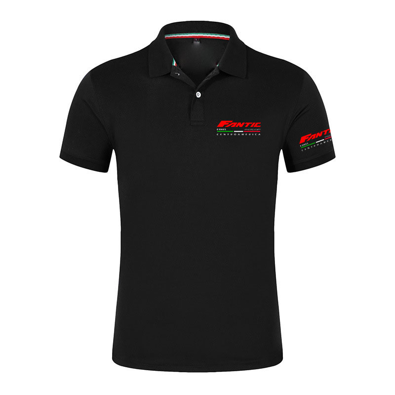 Men's Fantic Motor Logo Print  – Polo Shirt Pique Bewertung und Preis
