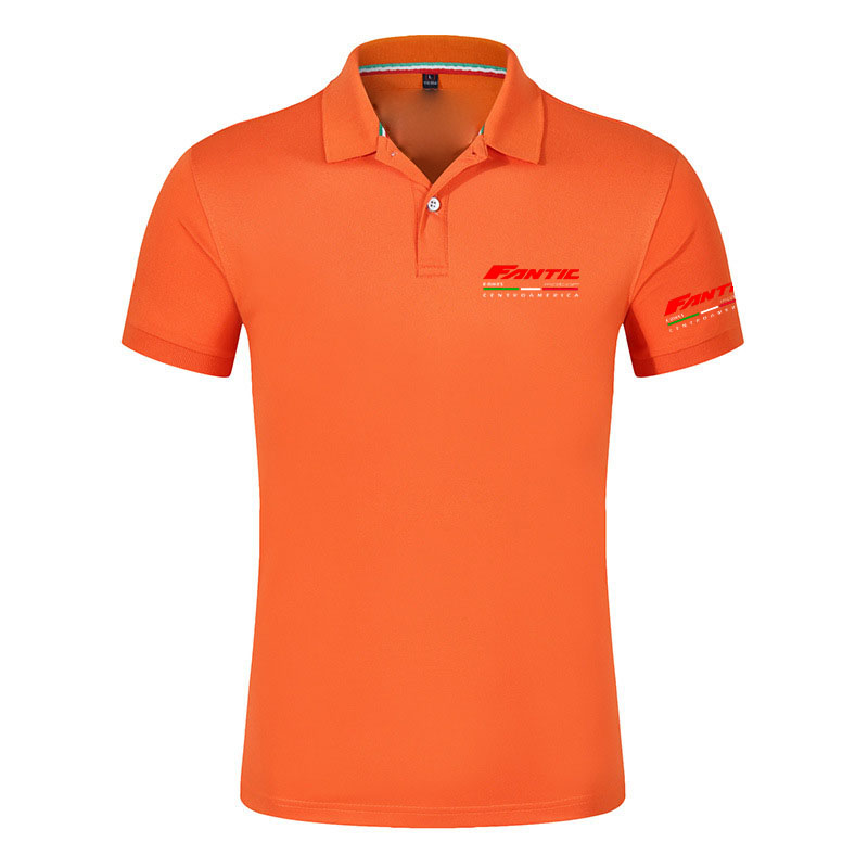 Men's Fantic Motor Logo Print  – Polo Shirt Pique Bewertung und Preis