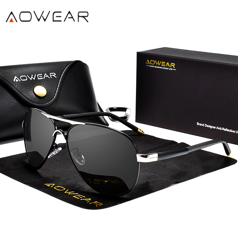 AOWEAR Men's Aviation Sunglass – Sunglasses Aviator Polarized Bewertung und Preis
