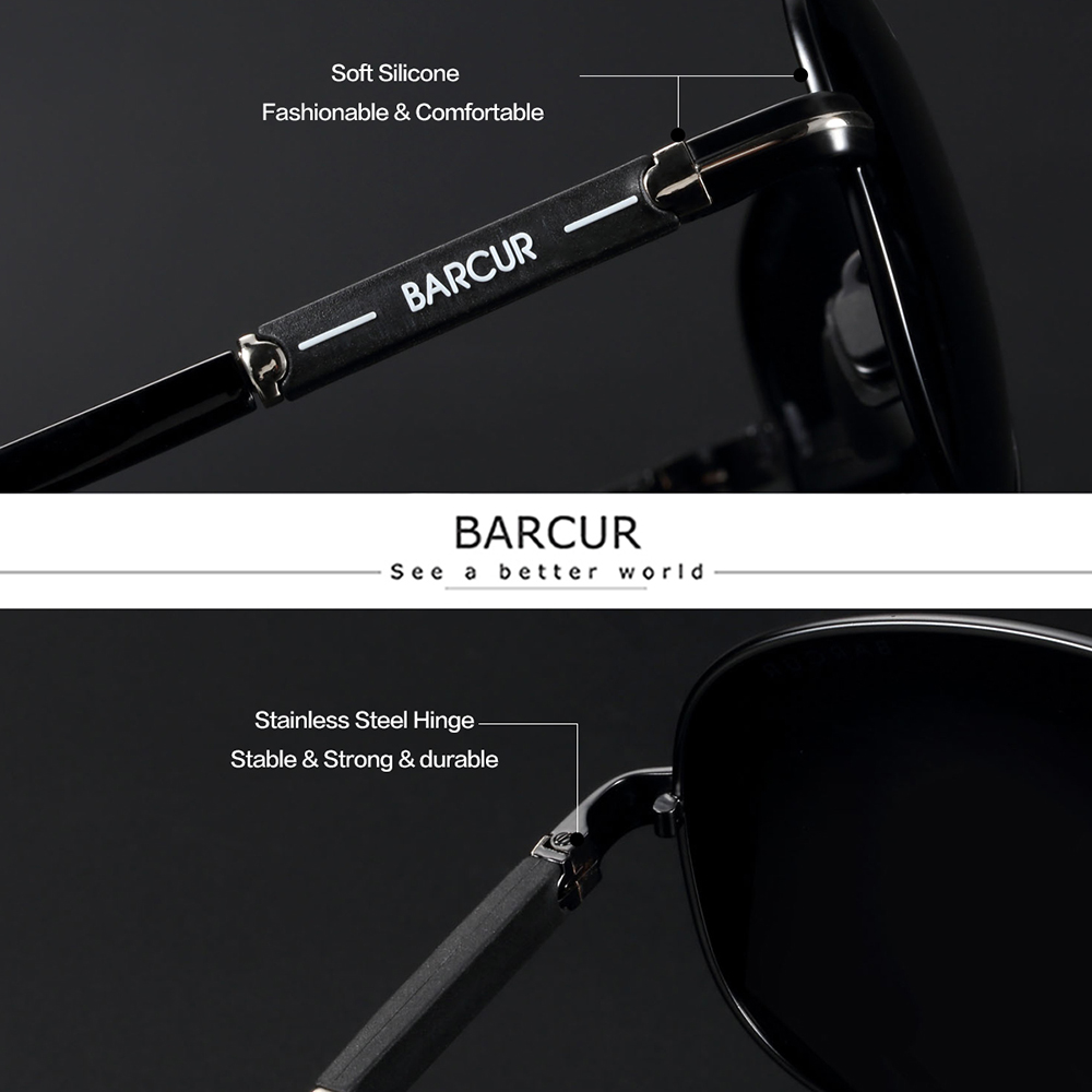 BARCUR Polarized Mens Sunglass – Sunglasses Aviator Polarized Bewertung und Preis
