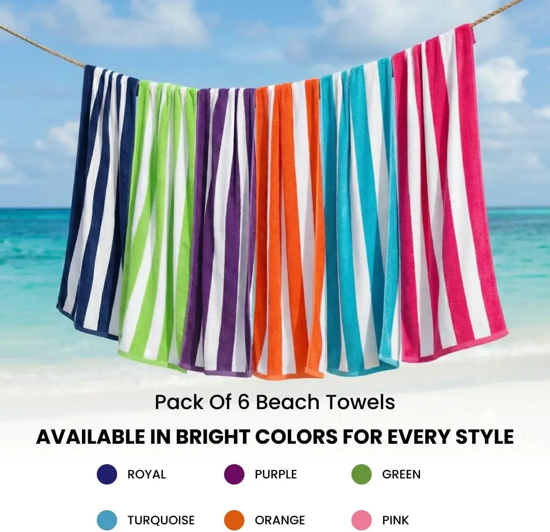 Beach Towels 6 Pack Large 30x6 – Beach Towel Large Bewertung und Preis