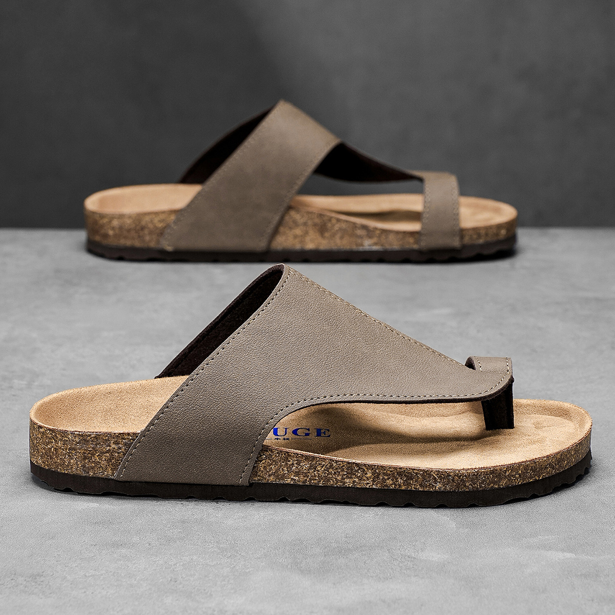 Big Size 48 49 Cork Slippers M – Flip Flop Leather Men Bewertung und Preis
