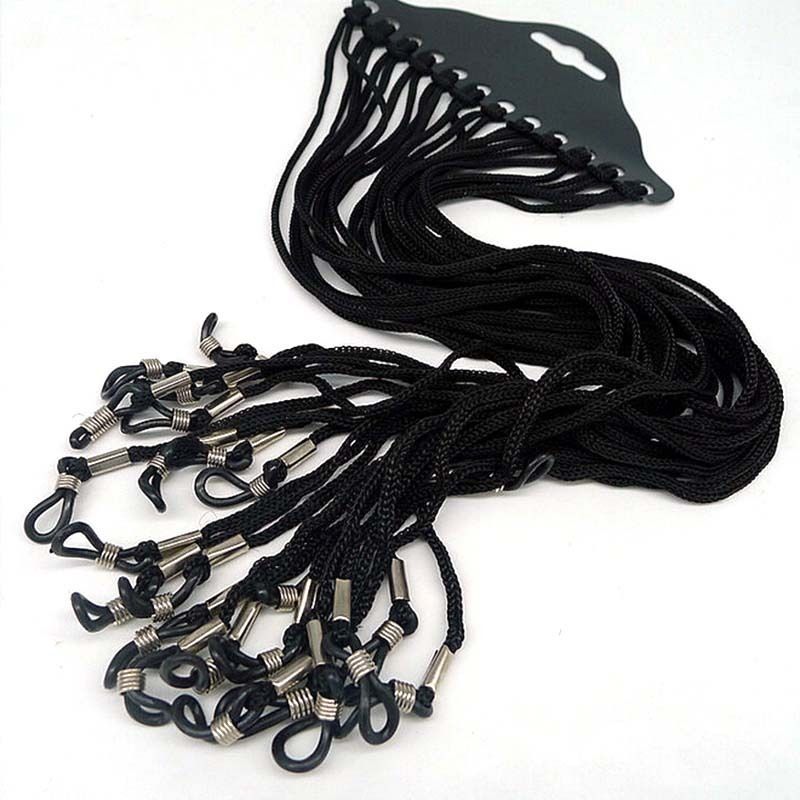 12pcs/lot Black Eyeglass Glass – Sunglass Retainer Cord Bewertung und Preis