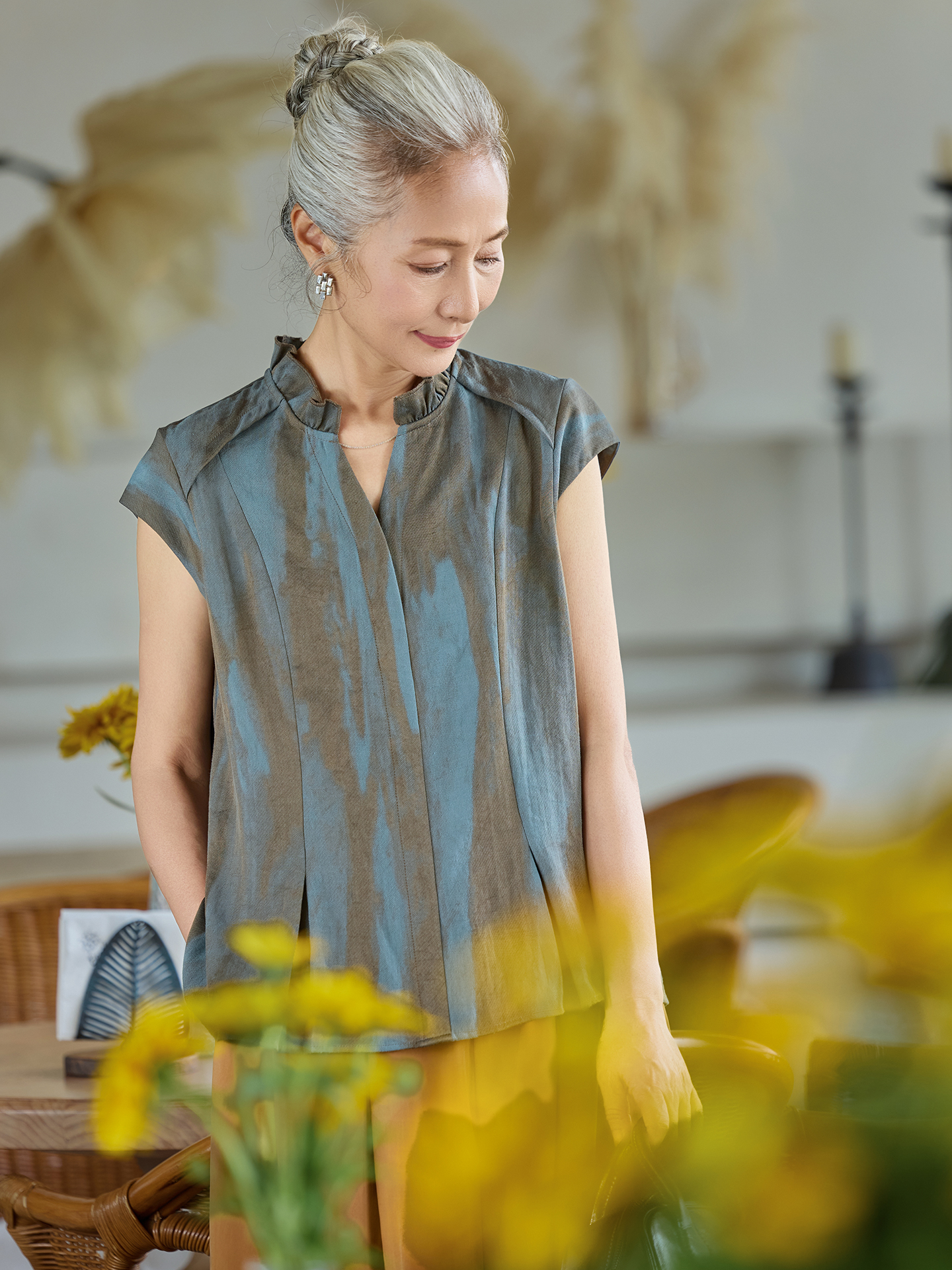 Muzhi Linen Regenerated Fiber  – Linen Shirt Breathable Bewertung und Preis