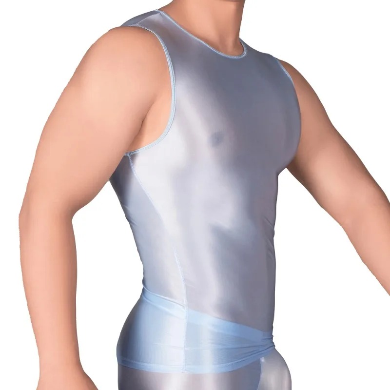 Solid Color Men's Slim Smooth  – Tank Top Muscle Bewertung und Preis