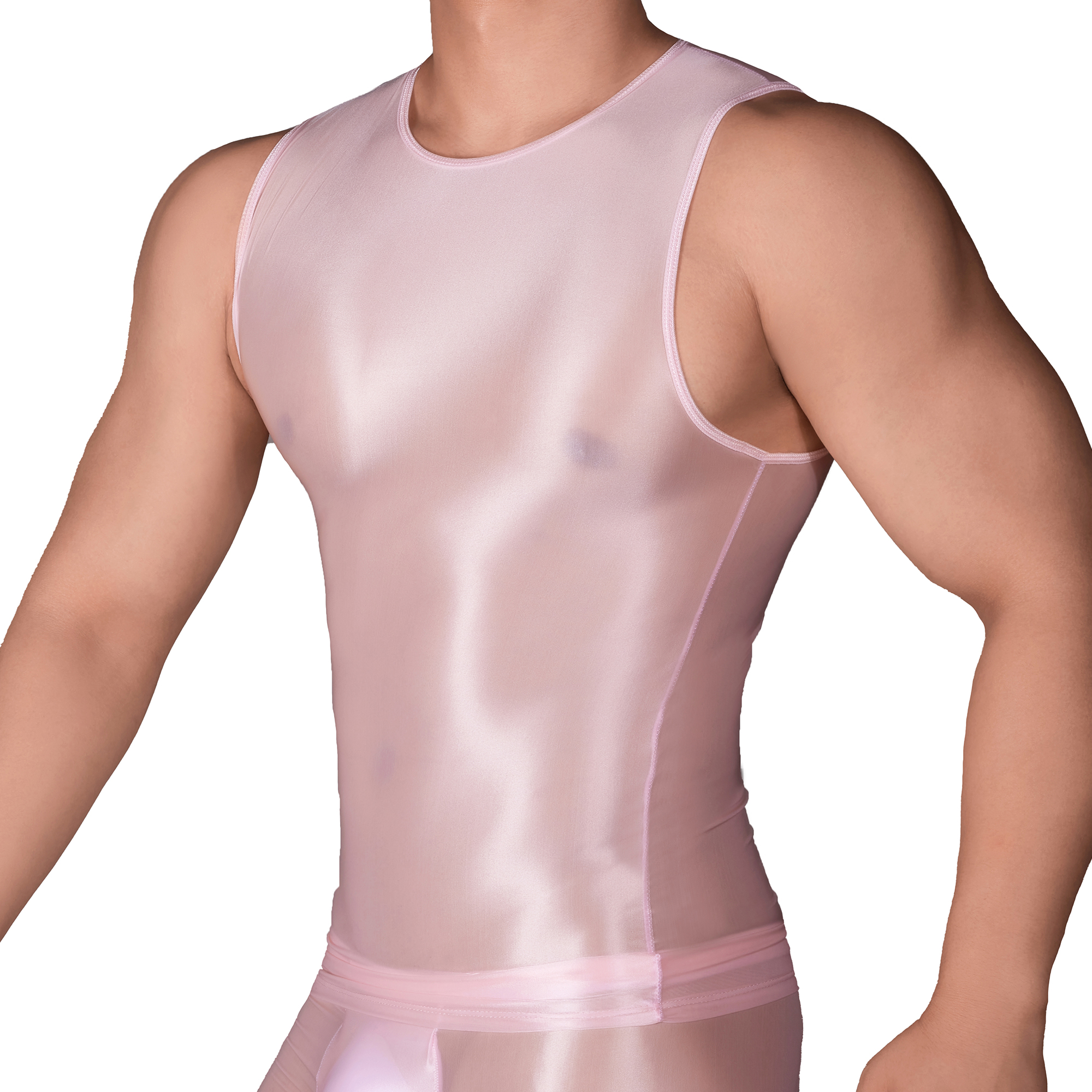 Solid Color Men's Slim Smooth  – Tank Top Muscle Bewertung und Preis
