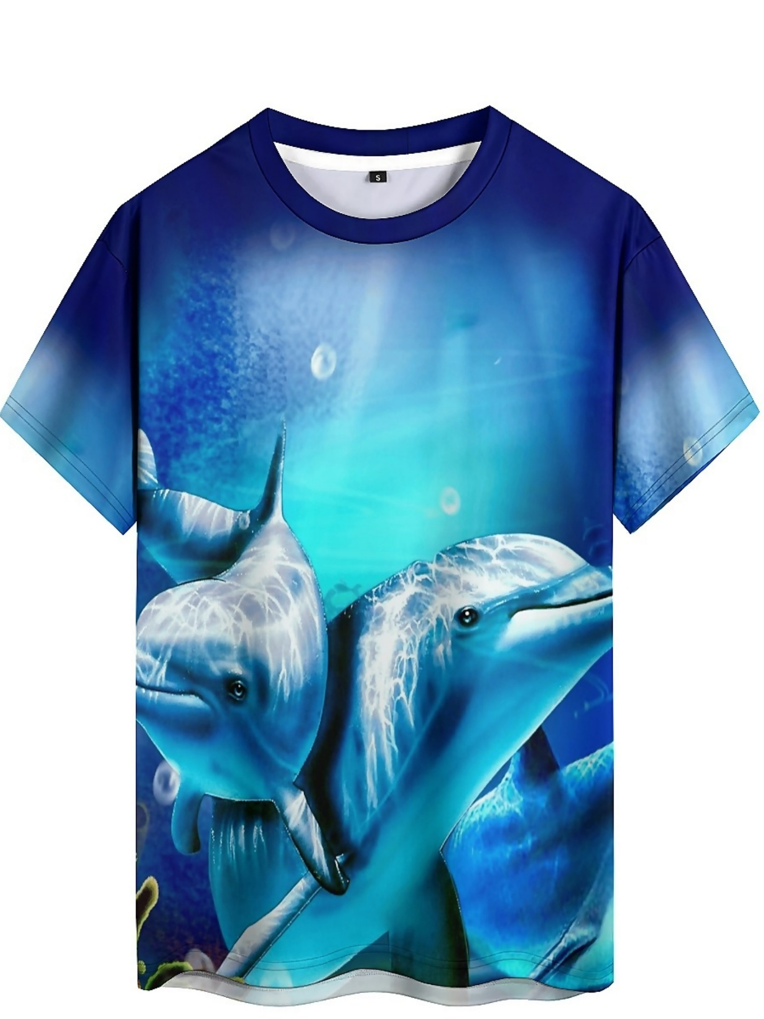 Men'S Ocean Animal Dolphin Pri – Tee Graphic Print Bewertung und Preis