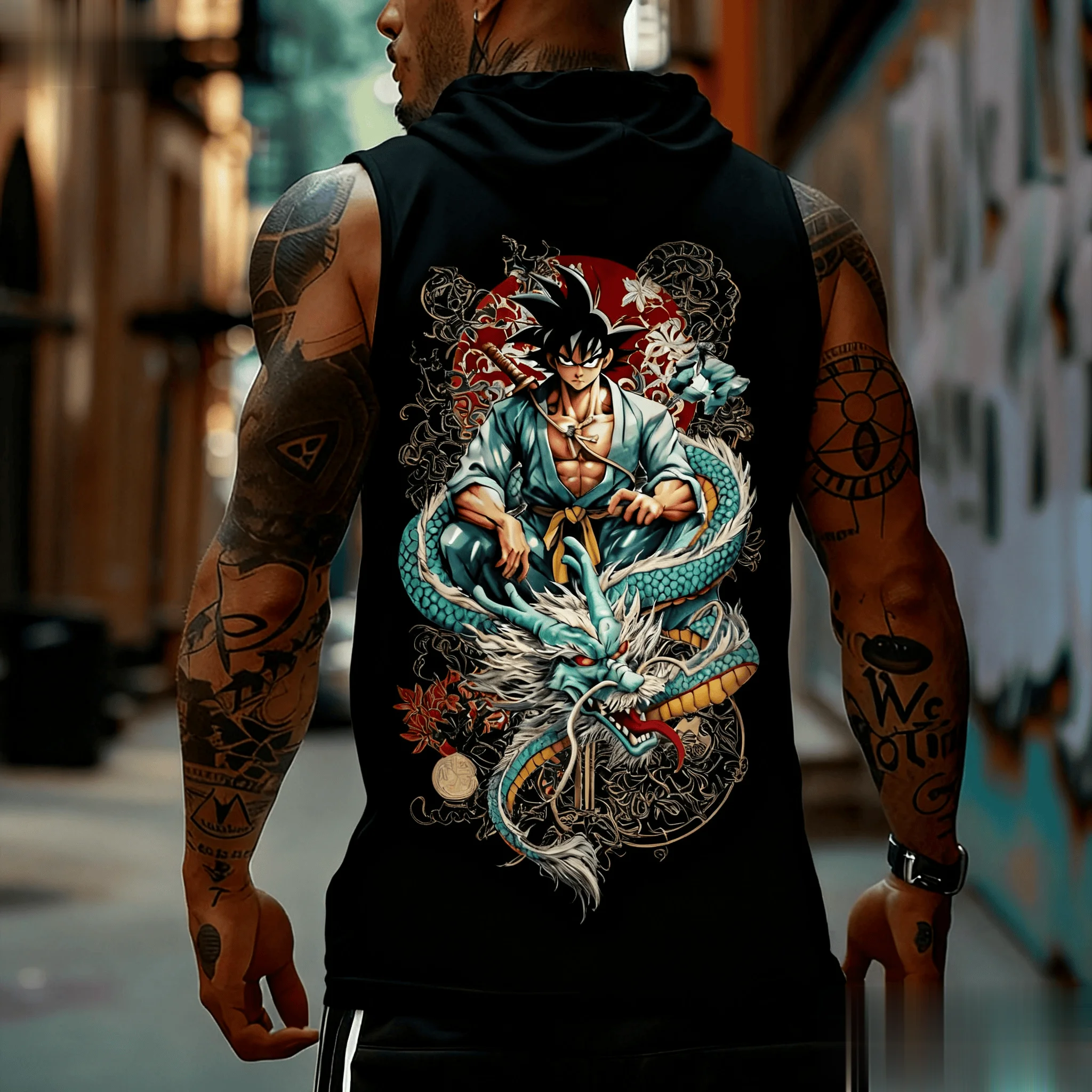 Dragon Ball Goku Anime Men Tan – Tank Top Muscle Bewertung und Preis