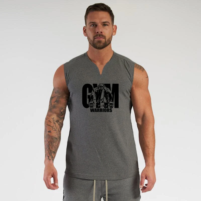 Summer Running V Neck Vests Gy – Tank Top Muscle Bewertung und Preis