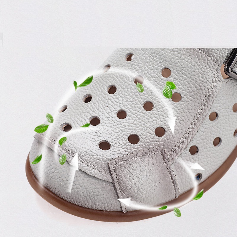 New Cow leather low heel sanda – Casual Sandal Leather Bewertung und Preis