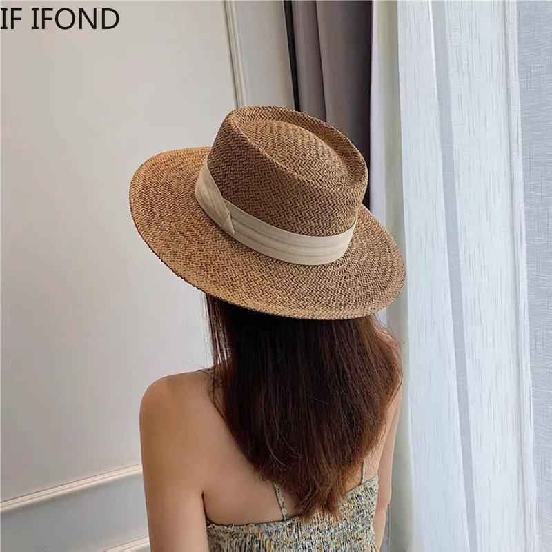 Spring Summer Breathable Straw – Bucket Hat Straw Bewertung und Preis