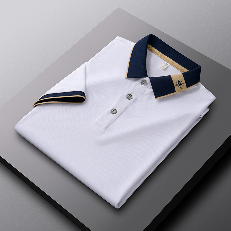 Luxury high-quality ice silk s – Polo Shirt Pique Bewertung und Preis