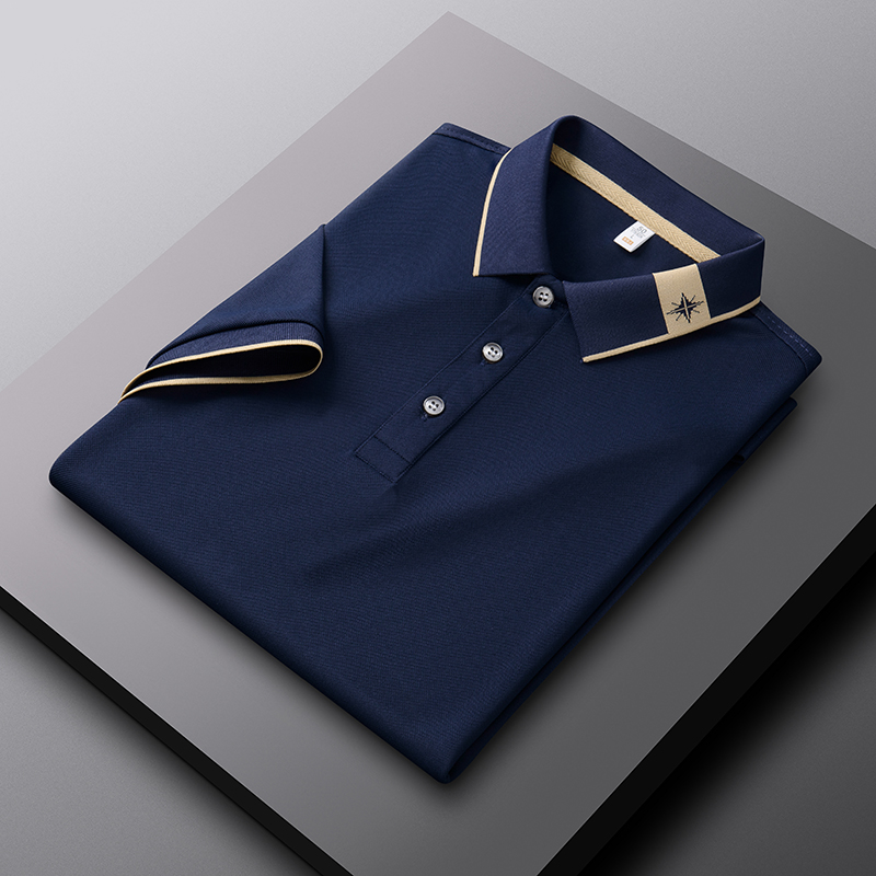 Luxury high-quality ice silk s – Polo Shirt Pique Bewertung und Preis