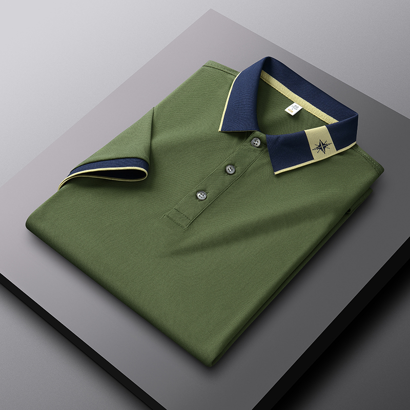 Luxury high-quality ice silk s – Polo Shirt Pique Bewertung und Preis