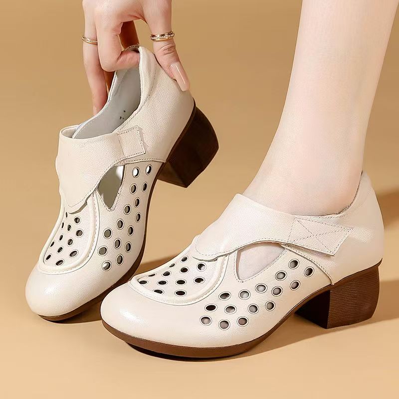 Women's Summer New Leather Hol – Casual Sandal Leather Bewertung und Preis