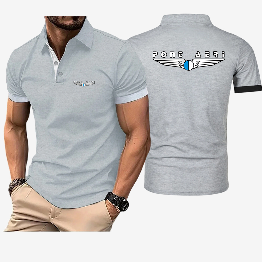 Disco Logo Pont Aeri CH Men's  – Polo Shirt Pique Bewertung und Preis