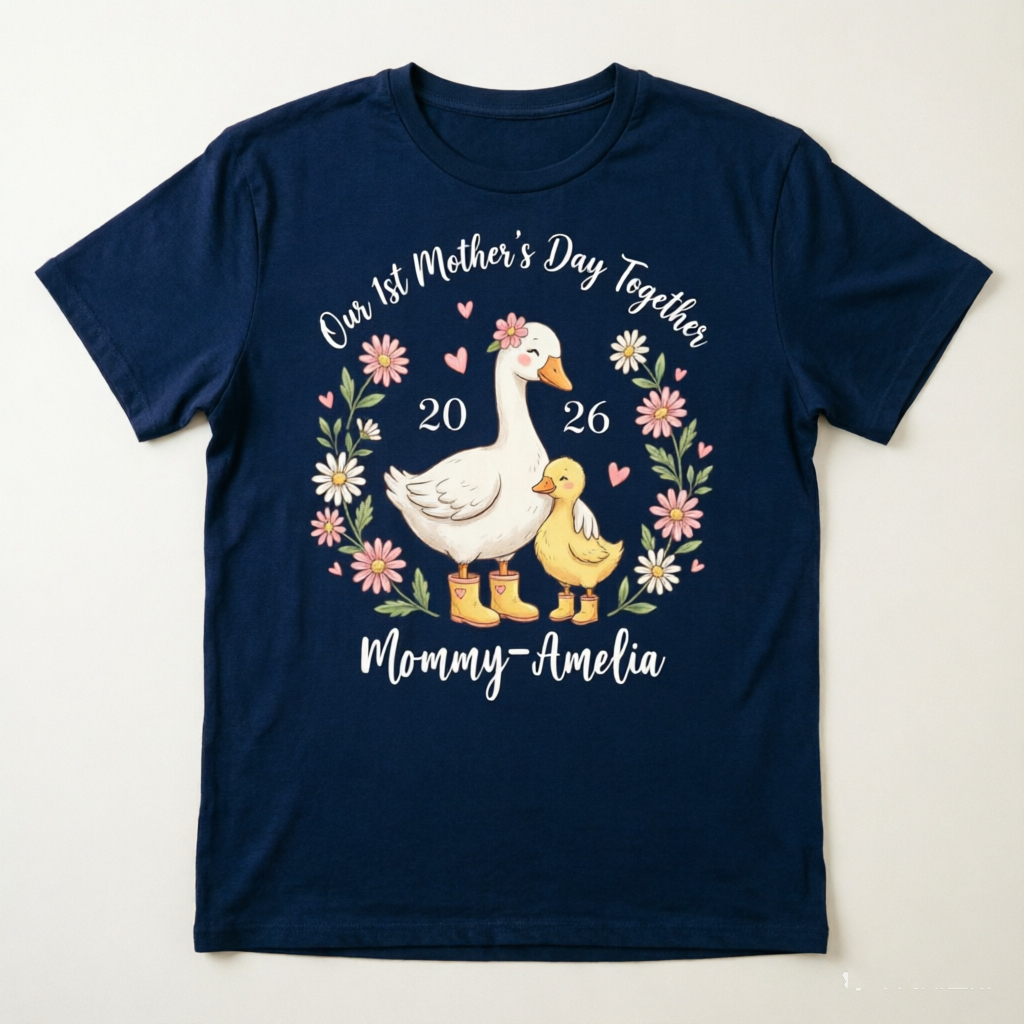 Mommy  Matching Graphic T Shir – Tee Graphic Print Bewertung und Preis