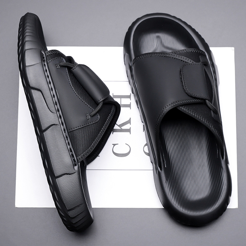 2026 Summer New Slippers for M – Flip Flop Leather Men Bewertung und Preis