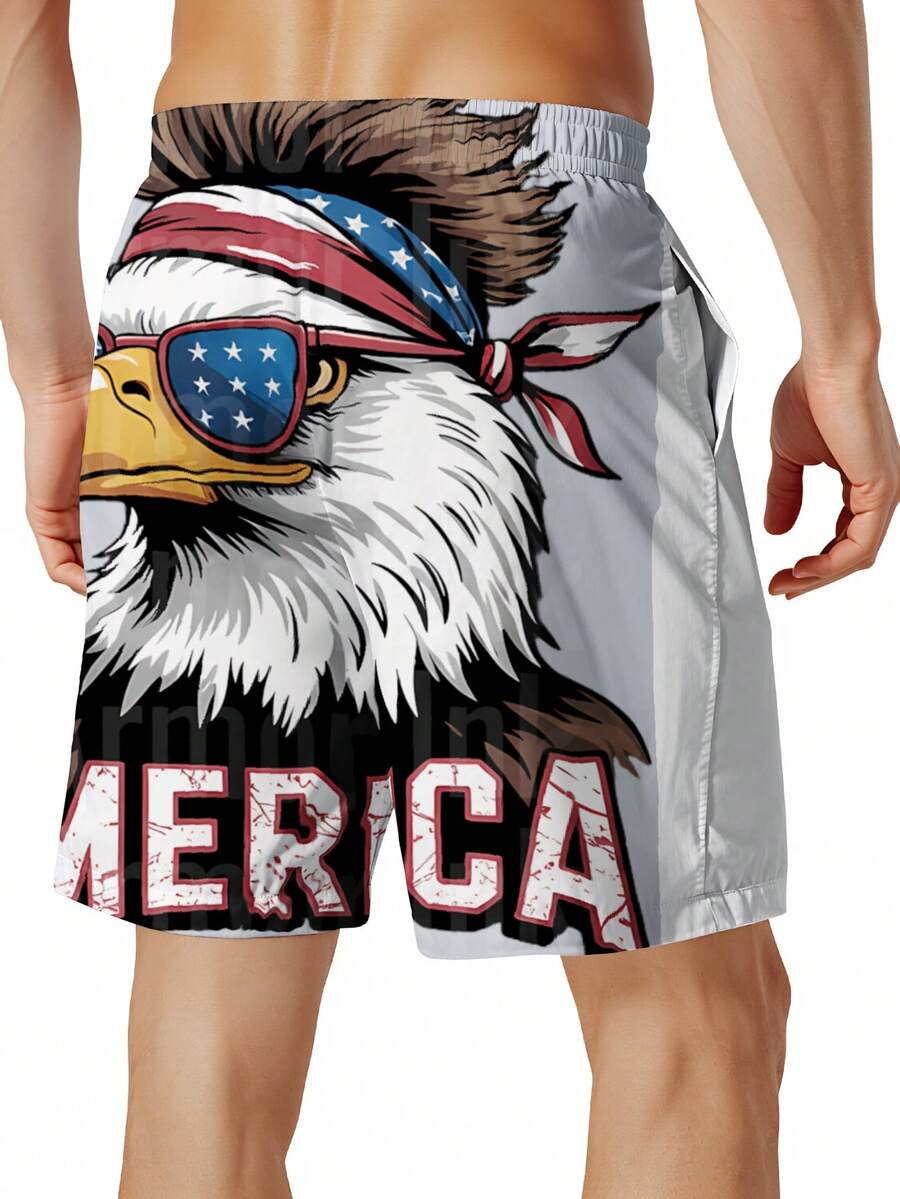 Patriotic Mens Swim Trunks Wit – Swim Trunk Quick Dry Bewertung und Preis