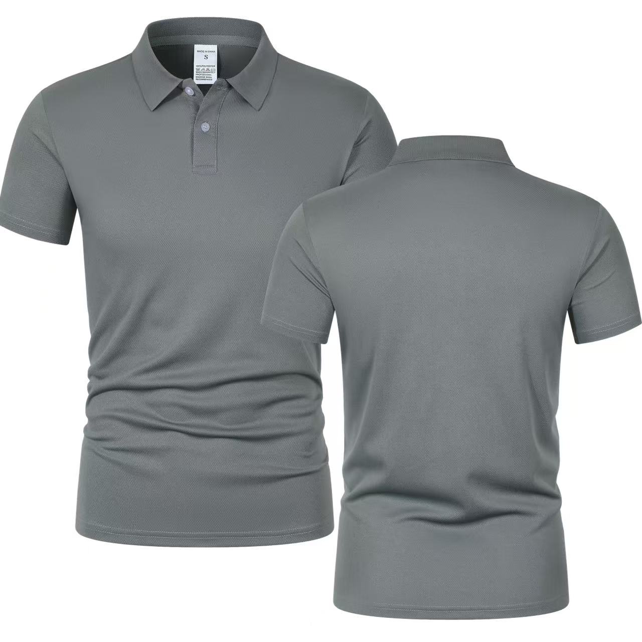2025 New Summer Men's Short Sl – Polo Shirt Pique Bewertung und Preis